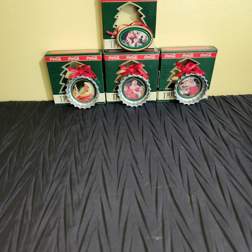 Trim-A-Tree Coca-Cola Holiday Ornament Set